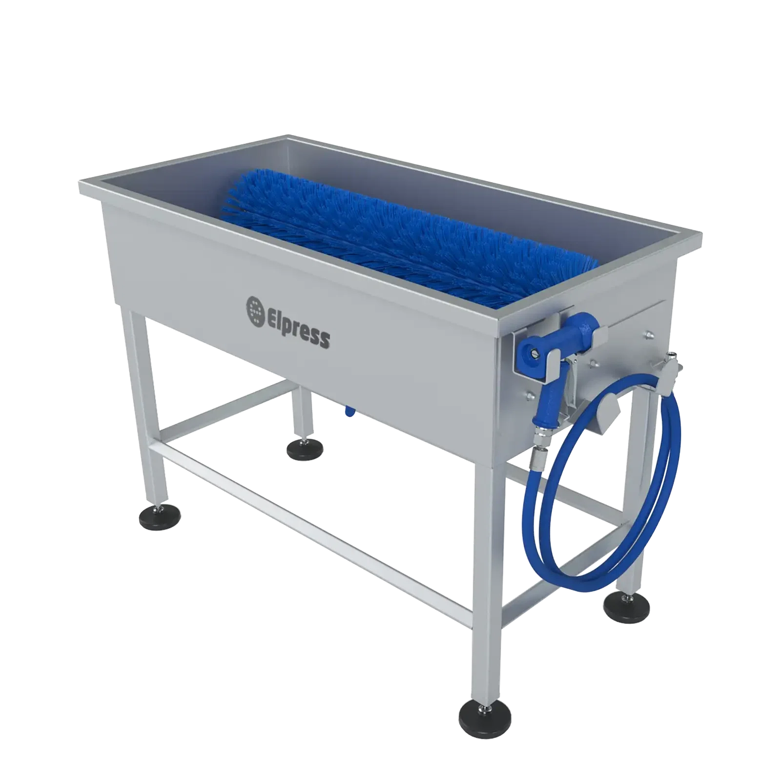 Brush cleaning station