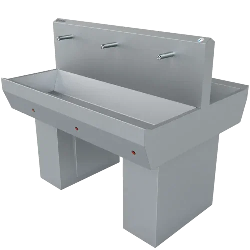 Double wash basins