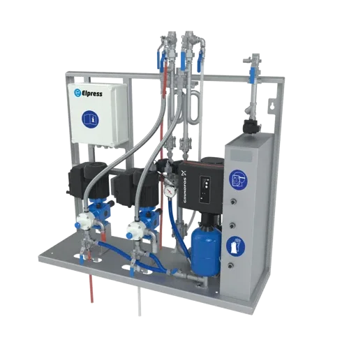 Foam and disinfection units