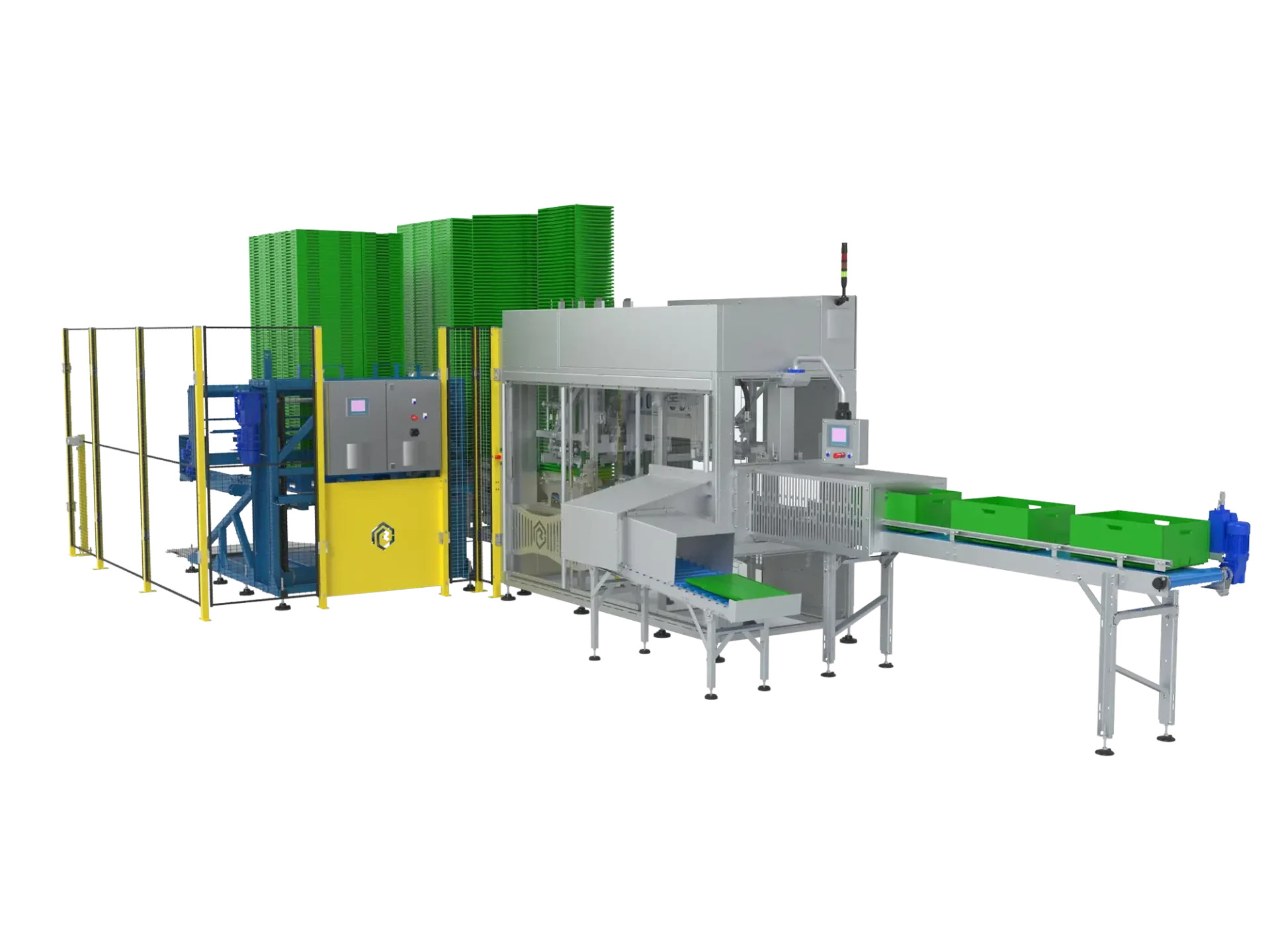Crate Unfolding Machine
