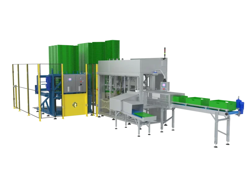Crate Unfolding Machine