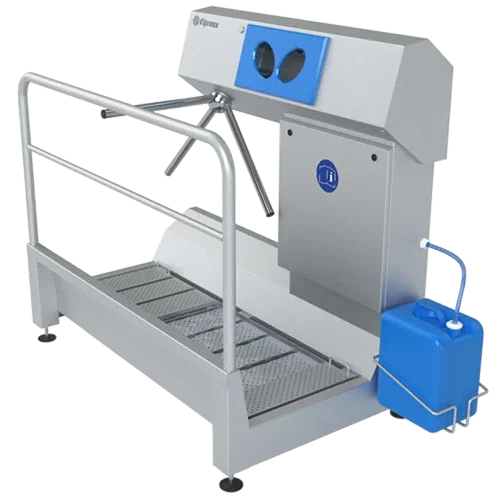 Sole disinfection and hand disinfection