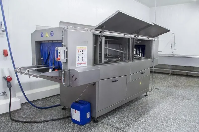 industrielles Kistenwaschsystem