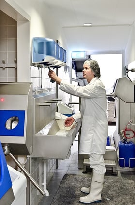 Elpress Wasgoten met sensorbedienining