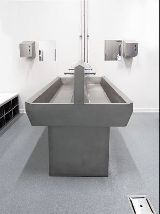 Elpress double wash basin