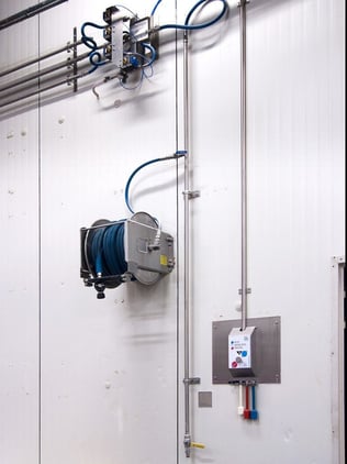 Abnahmestation zentrale Chemieversorgung