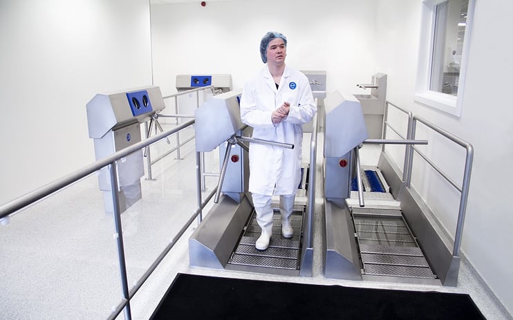 Elpress hygiene lock with eLink