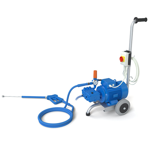 Mobile pressure booster unit 150 bar