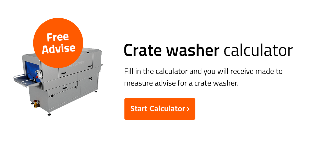 Crate washer calculator