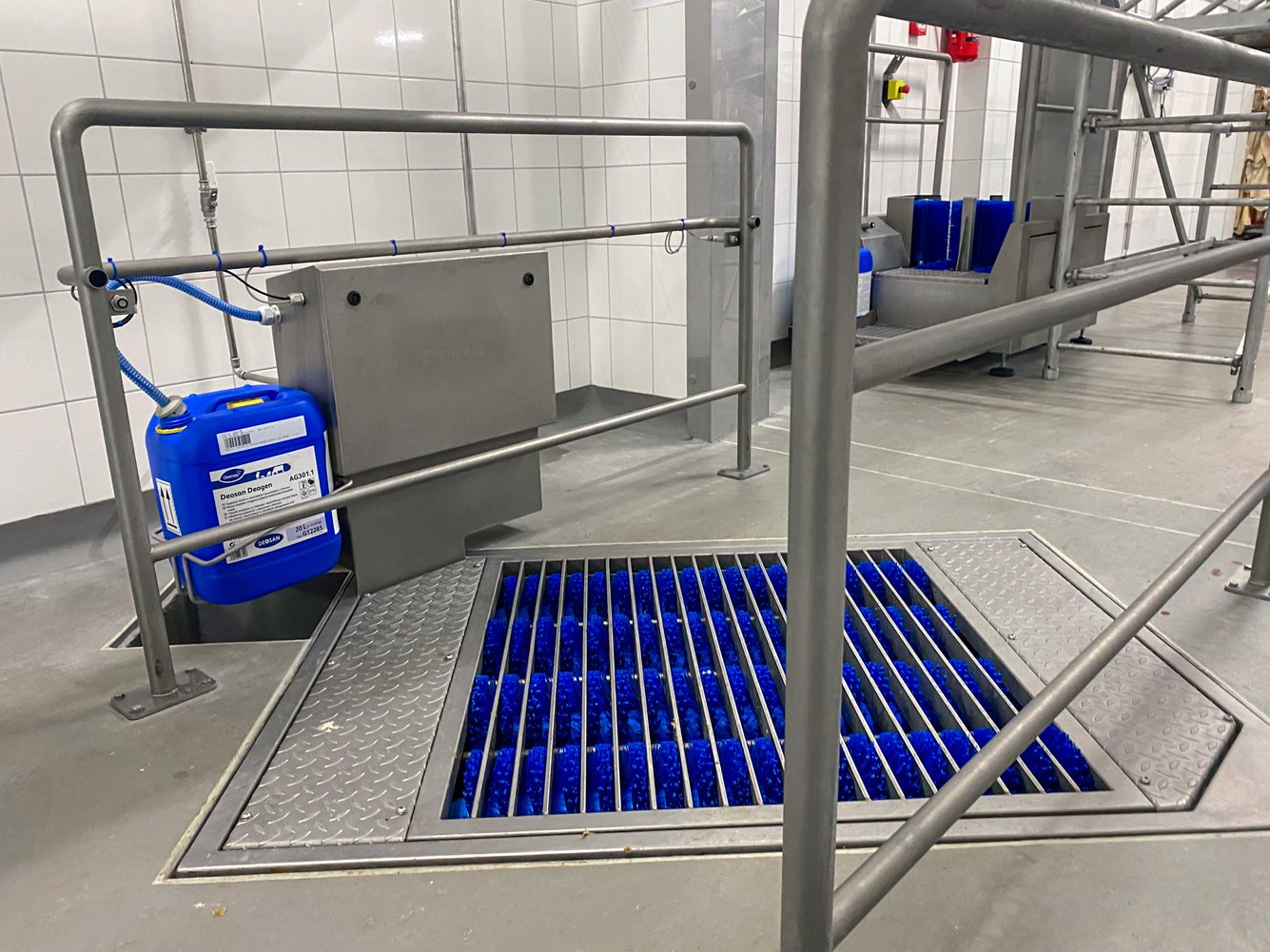 Forklift wheel cleaner Elpress