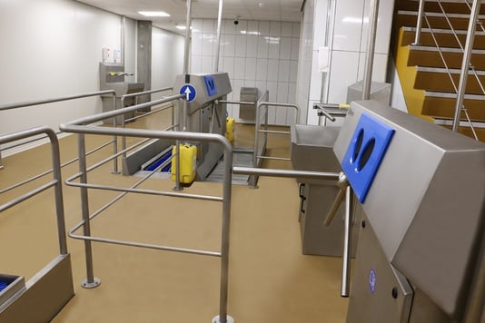 Zolenreiniging en handdesinfectie