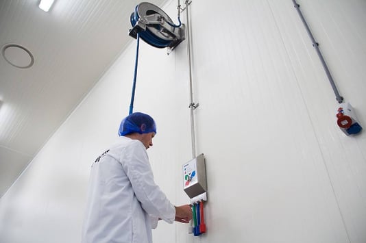 Abnahmestation zentrale Chemieversorgung