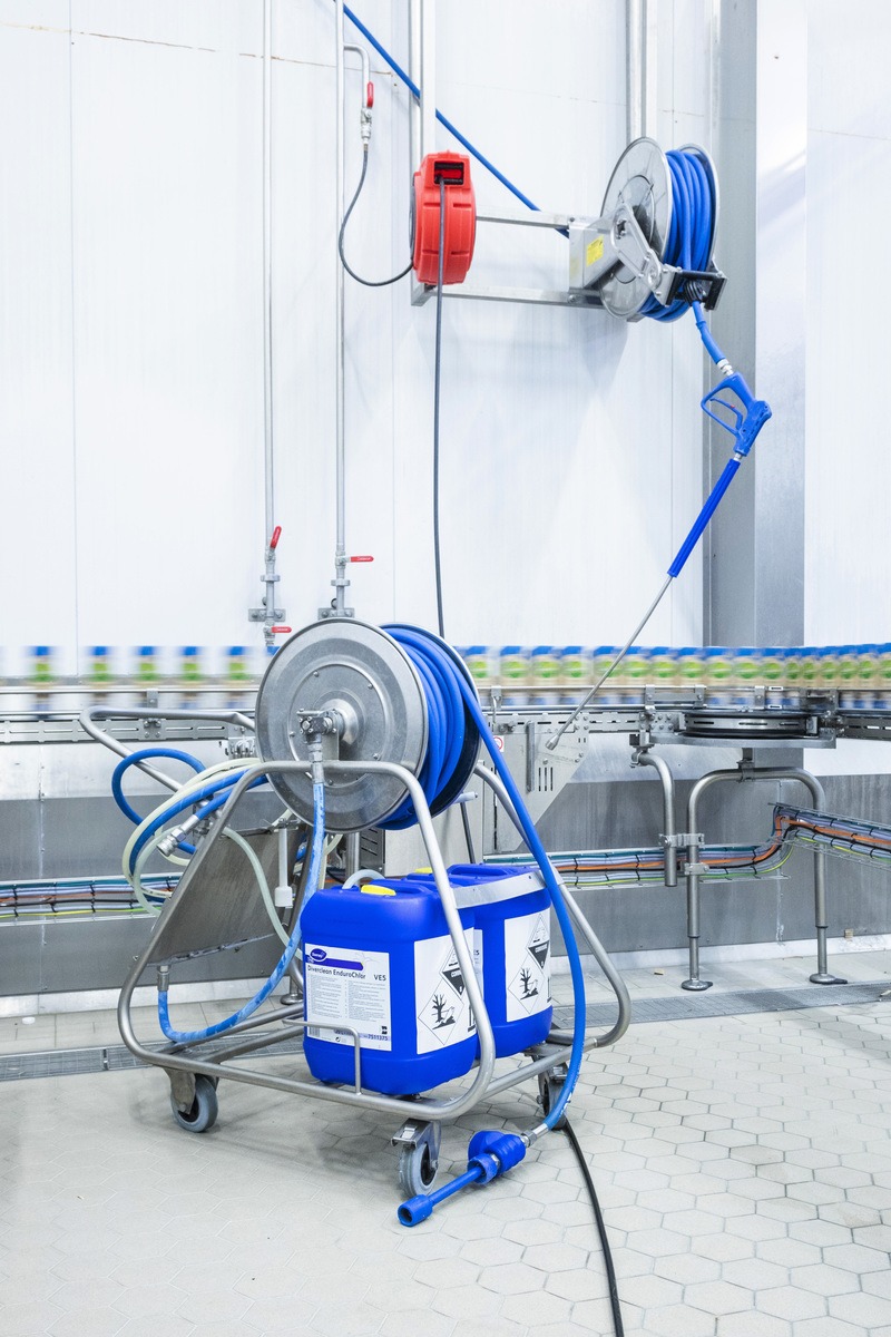 Reinigingssysteem Globemilk