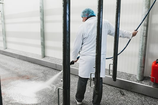 Hygiëne oplossingen in de voedingsmiddelenindustrie