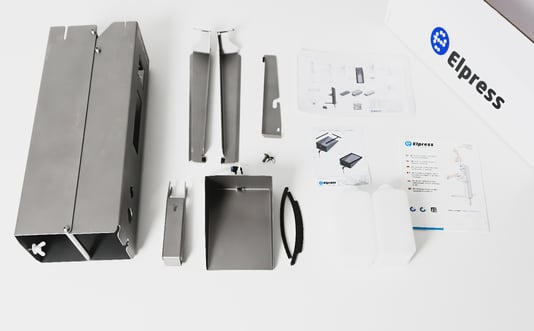 Elpress dispenser station