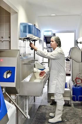 Elpress Wasgoten met sensorbedienining