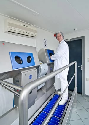 Nettoyage / Desinfection de semelles, laver, sechage et desinfection de mains