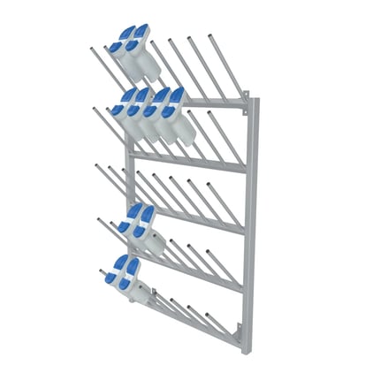 Boot storage rack - Wall model