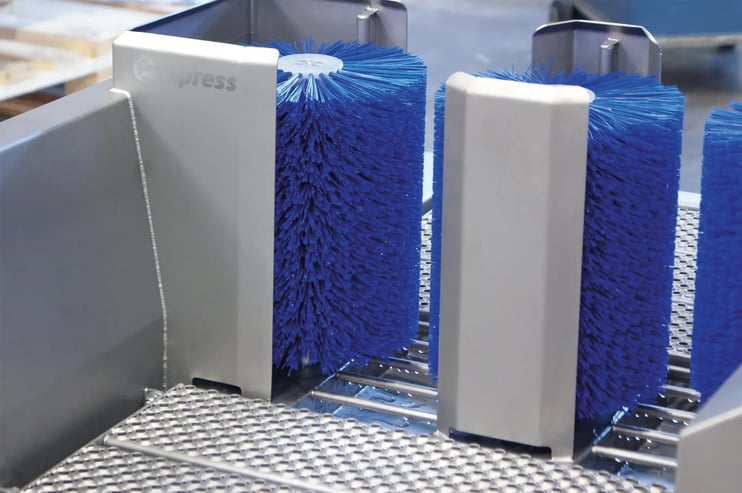 Elpress hygienic entrance on Dutch television