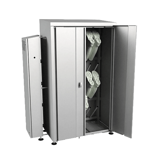 Elpress - boot storage rack with enclosure