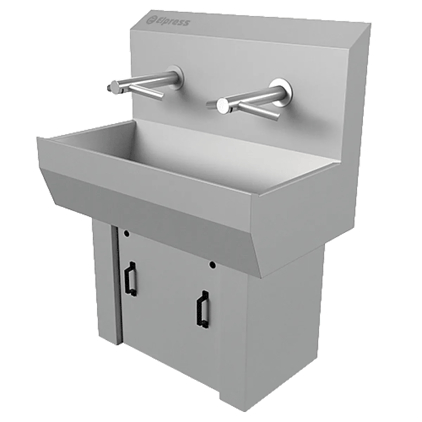 Elpress wash basin with hand dryer