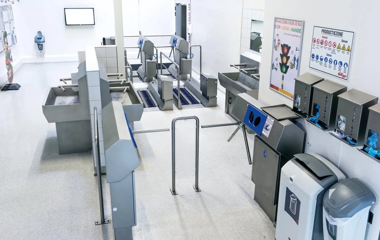 Hygiëneruimte van Elpress