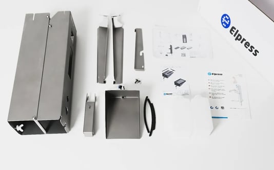 Elpress dispenser station