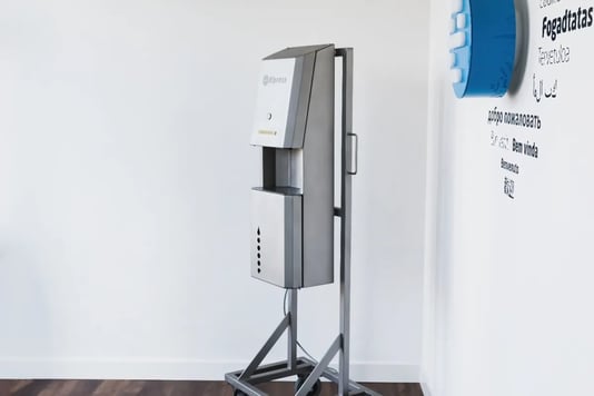 Elpress hand disinfection