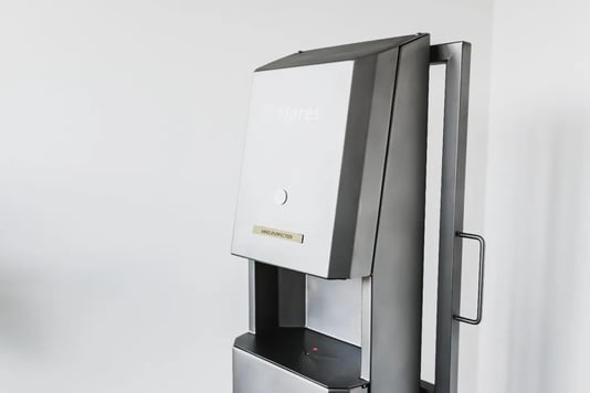 Elpress hand disinfection