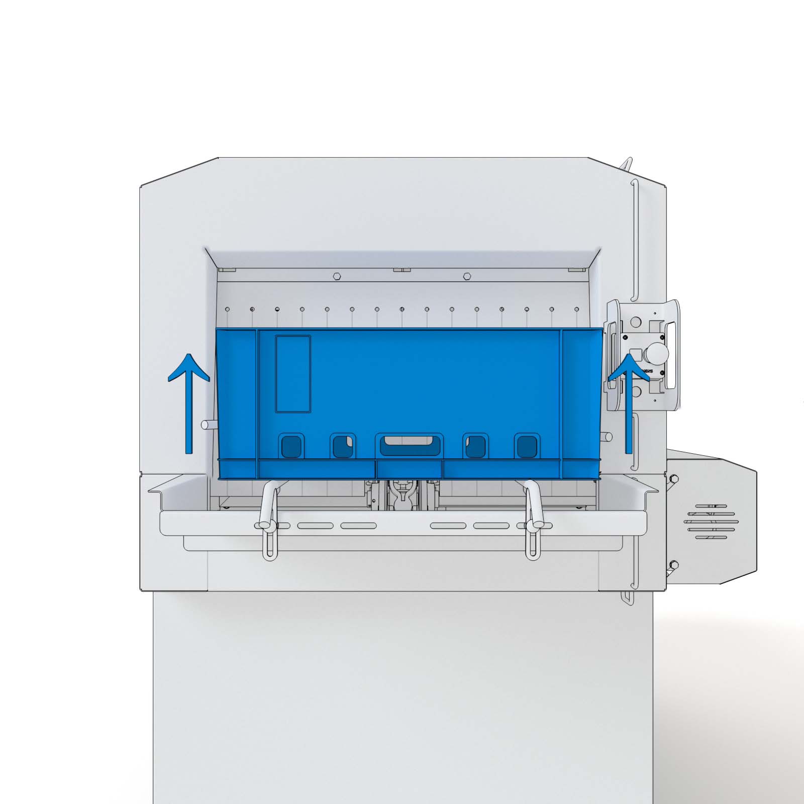VERGROTE KRATHOOGTE (400 MM)