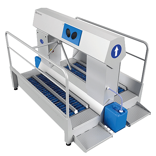 Compuertas higiénicas - Modelo doble