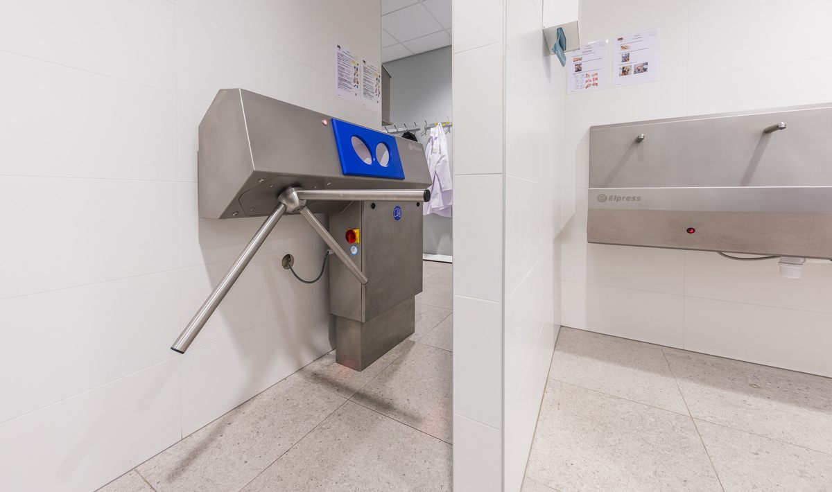 Controles de acceso higienico Pralinart
