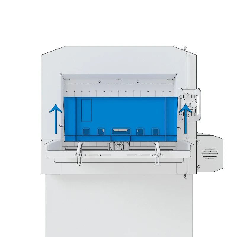 Enlarged crate height (400mm)