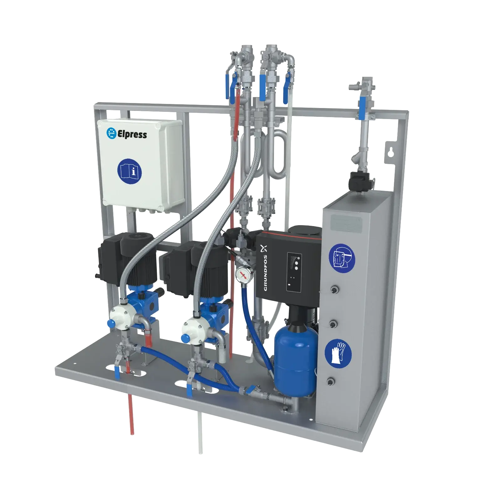 Foam and disinfection units