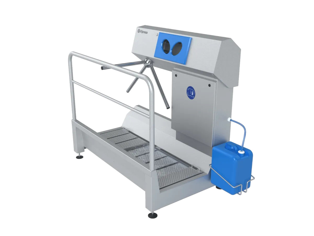 Elpress - reference - Sole disinfection and hand disinfection